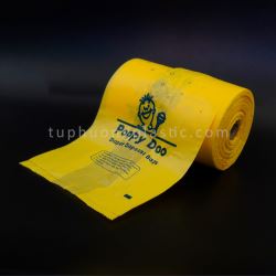 Yellow Doggy Bag On Roll 
